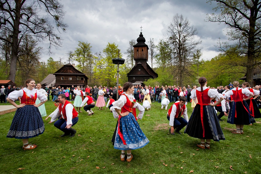 Wielkanoc w skansenie WoÅ‚oskim w Roznovie fot. Jan Kolar